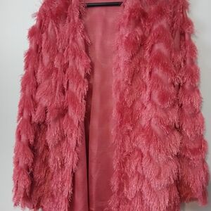Pink Shimmy Cardigan